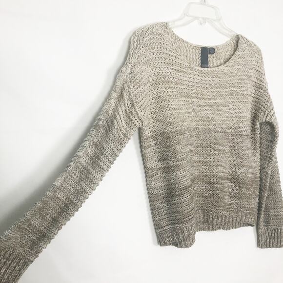 Quinn Open Knit Pullover Crop Sweater - Picture 5 of 11